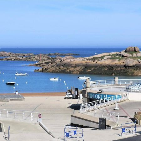 Appartement Spacieux Avec Wifi Et Parking A Tregastel, Proche Plage - Fr-1-368-18 Eksteriør bilde