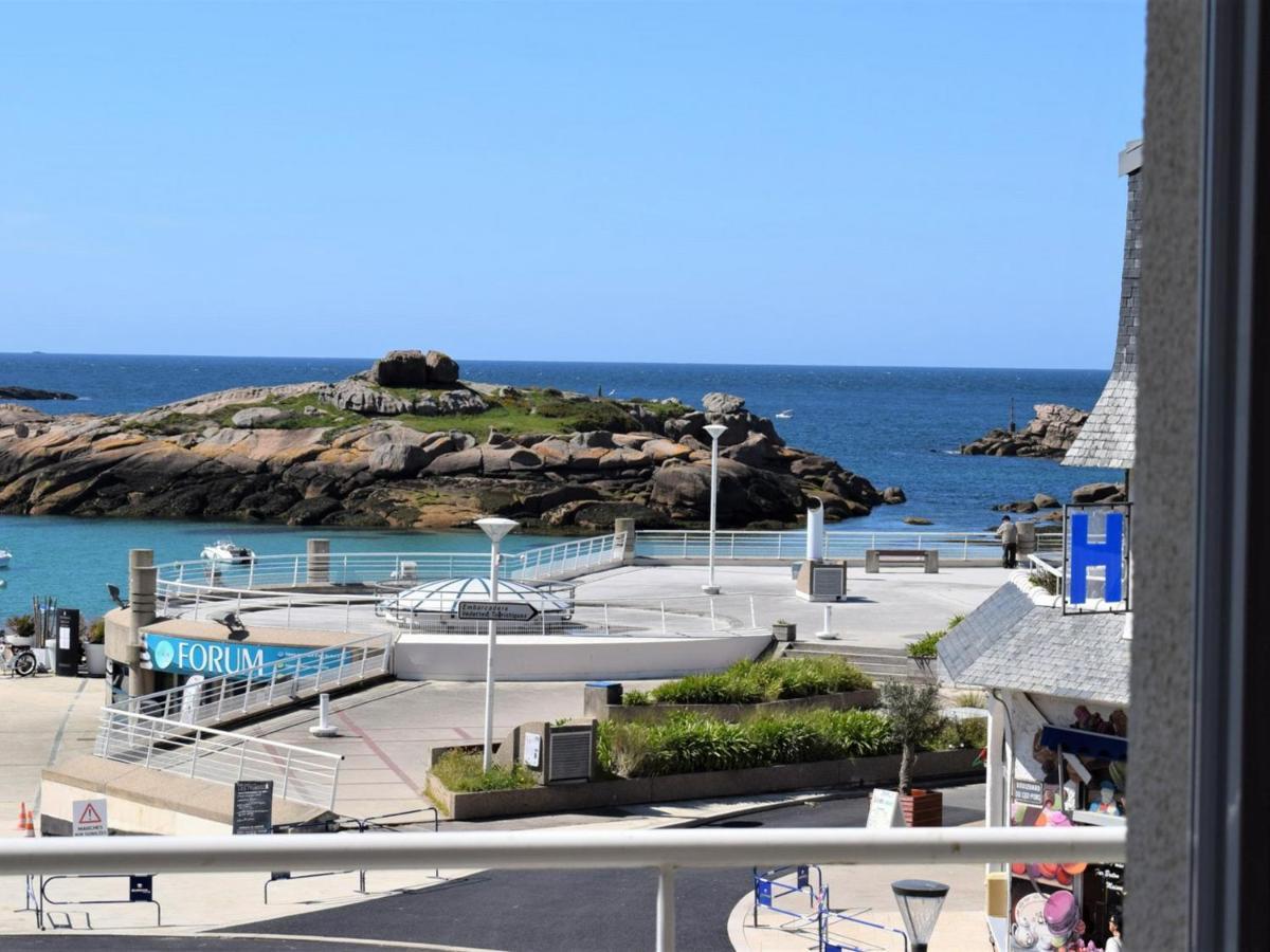 Appartement Spacieux Avec Wifi Et Parking A Tregastel, Proche Plage - Fr-1-368-18 Eksteriør bilde