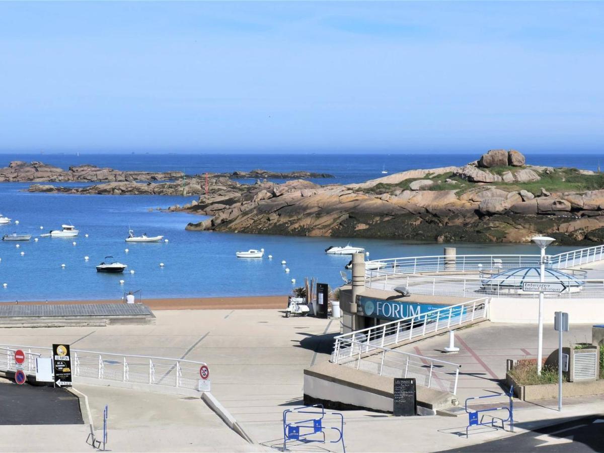 Appartement Spacieux Avec Wifi Et Parking A Tregastel, Proche Plage - Fr-1-368-18 Eksteriør bilde